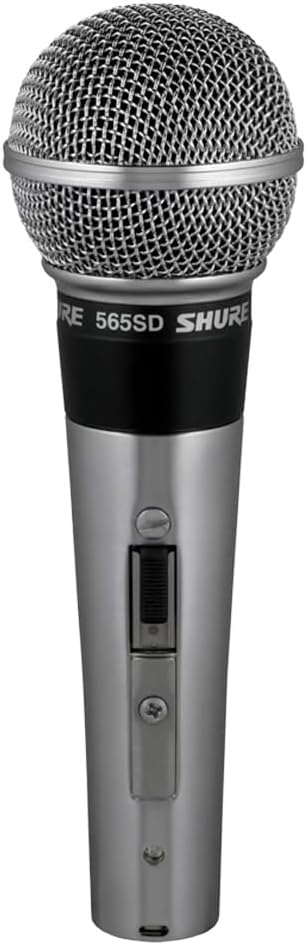 Shure 565SD-LC Dynamisches Gesangsmikrofon mit Nierencharakteristik und An/Aus-Schalter (Vorgänger d