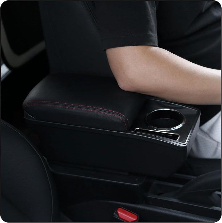 YJYWZH Compatible with Seat Ibiza 6j Armlehnen Ibiza 4 IV 2008-2016 Armlehnen Auto Mittelkonsole Auf