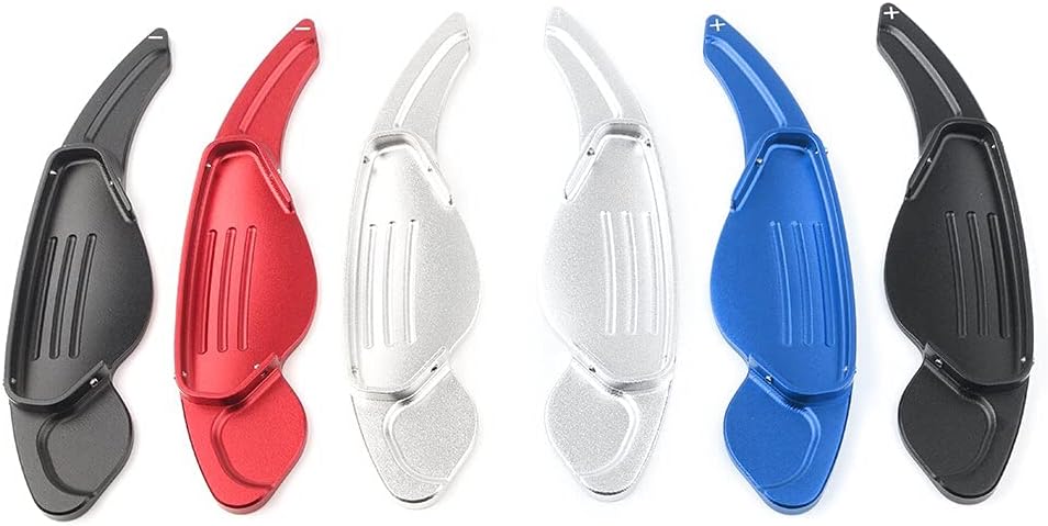 HIBEYO Lenkrad Schaltwippen Verlängerung Paddles Lenkrad für Land Rover Evoque Velar Discovery Range