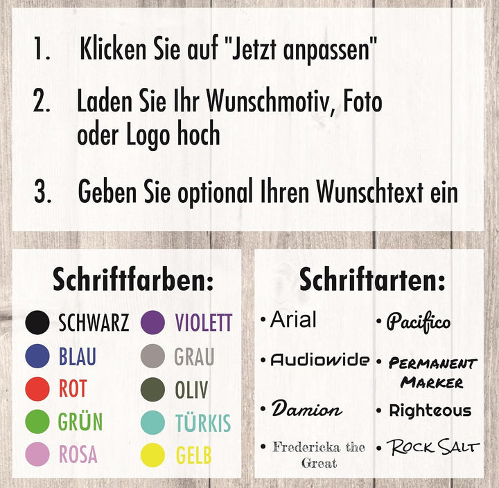 Eurofoto Bierkrug mit Bild und Text personalisiert | 500ml | panorama | Bier-Humpen mit Wunsch-Motiv