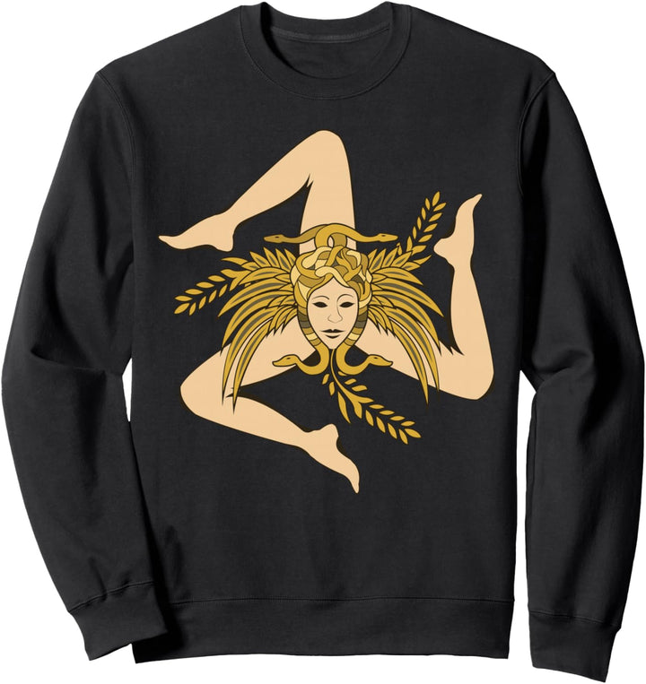 Sizilianischer Stolz - Sizilien - Sizilianische Trinacria Sweatshirt