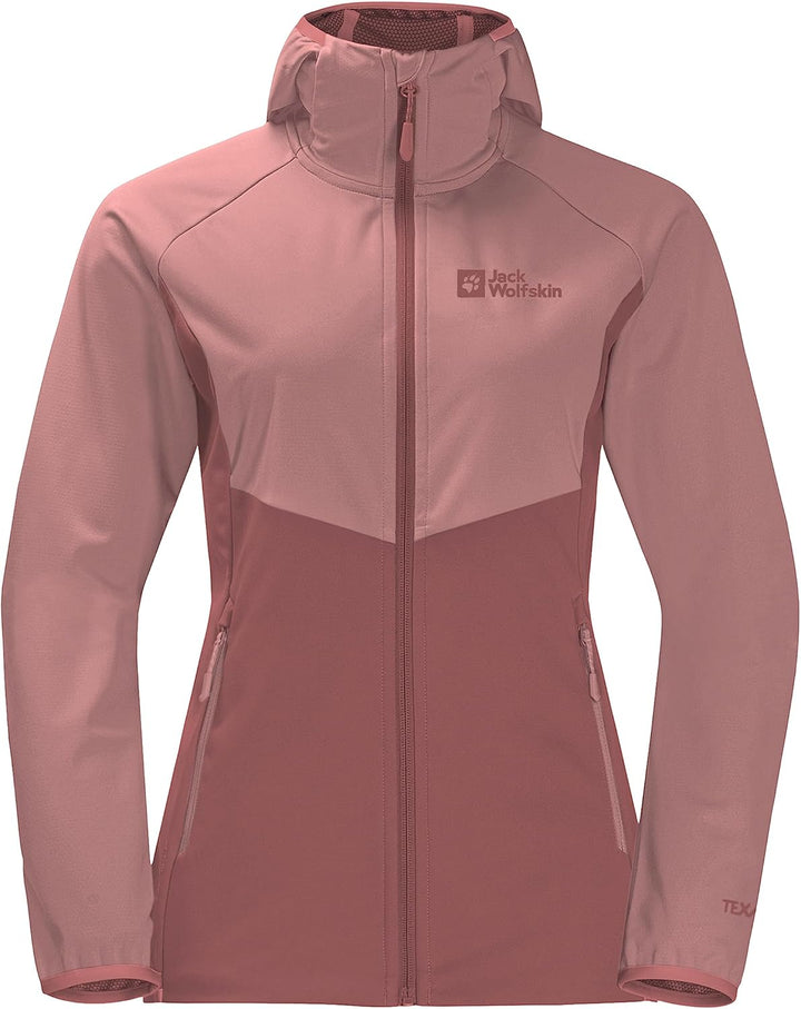 Jack Wolfskin Damen Go Hike Softshell W Softshelljacke XS apple butter, XS apple butter