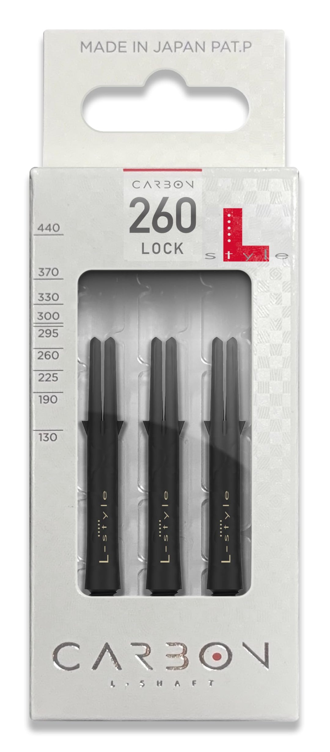 L-Welle Carbon-Lock 260 3 Dieses 260 Medium 260 kg, 260 Medium 260 kg