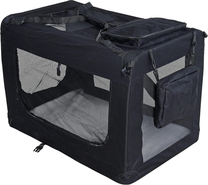 ESTEXO Hundebox Hundetransportbox Transportbox faltbar Reisebox Katzenbox Box Transporttasche Tier-B