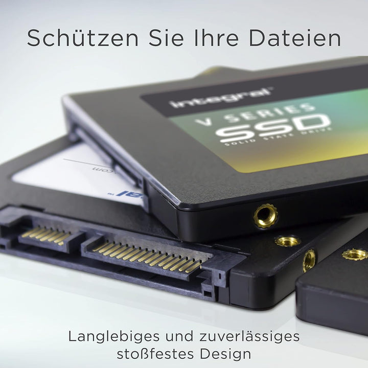 Integral V Series 2 120GB SSD SATA III 2.5 Internal SSD, Bis zu 460MB/S Lesen 300MB/S Schreiben, INS