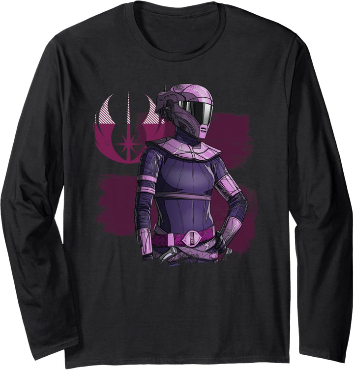 Star Wars The Rise of Skywalker Zorii Jedi Order Langarmshirt