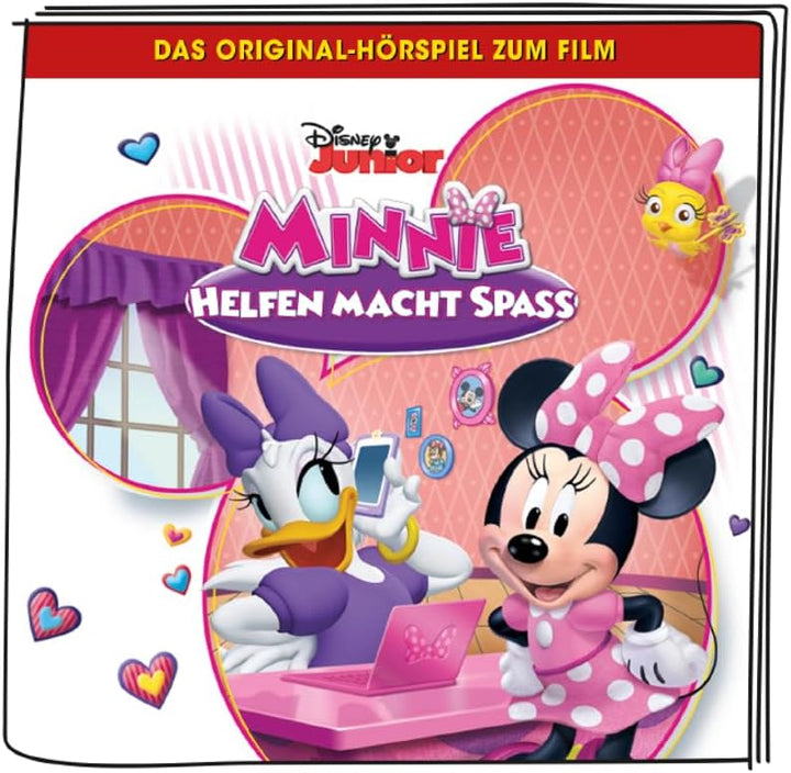 tonies Hörfiguren für Toniebox, Disney Minnie Maus – Helfen Macht Spass, Hörspiel für Kinder ab 4 Ja
