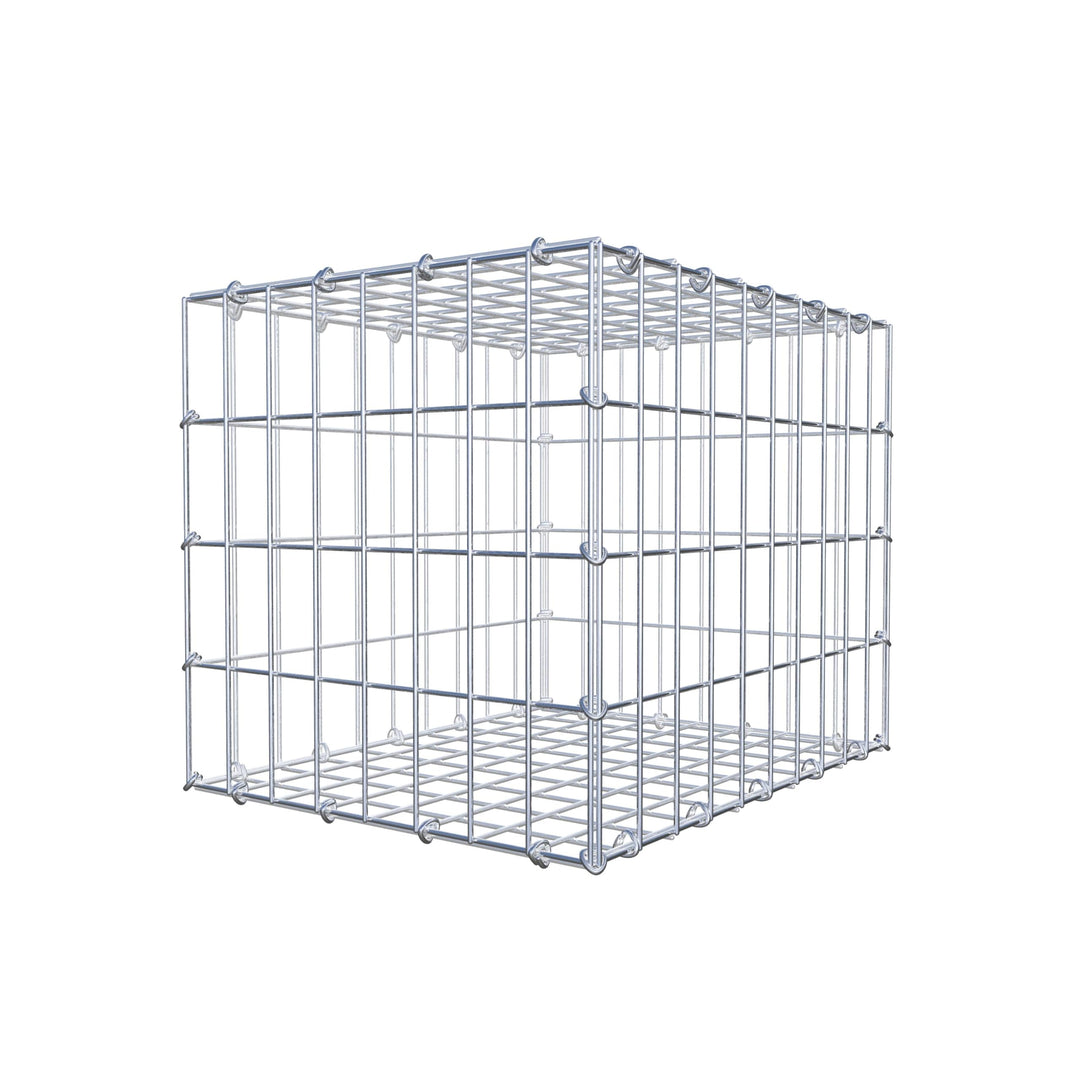 GABIONA Steinkorb-Gabione eckig, Maschenweite 5 x 10 cm, Tiefe 40 cm, Gabione 50 x 40 x 40 cm (L x H