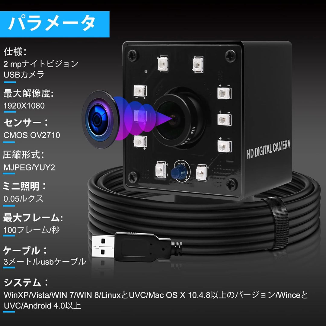ELP 3D Stereo 60fps USB Kamera 1080P Hochgeschwindigkeits Webcam mit 180 Grad Fischaugen-Synchronisa