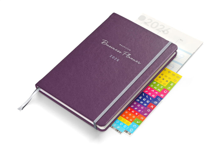 weekview Business Planner 2026 A5+ – Professioneller Personal Organizer & Erfolgsplaner | Wochen- &