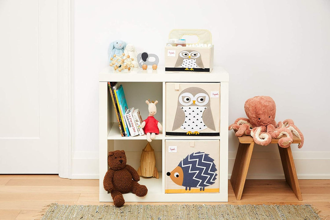 3 Sprouts - Wickeltasche Organizer - Baby Windel Caddy für Wickelutensilien - Wickelkorb & Wickelorg