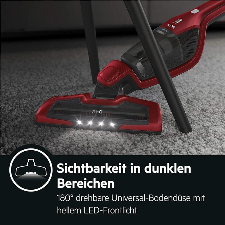 AEG ErgorapidoCX7-2-45AN 2in1 AkkuStaubsauger/beutellos/inklTierhaardüse/bis zu 45 Min.Laufzeit/frei
