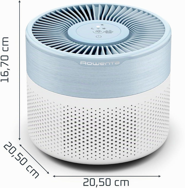 Rowenta Pure Air Mini Luftreiniger, für zu Hause, ultrakompakte Grösse, bis 22 m², extrem leiser Nac