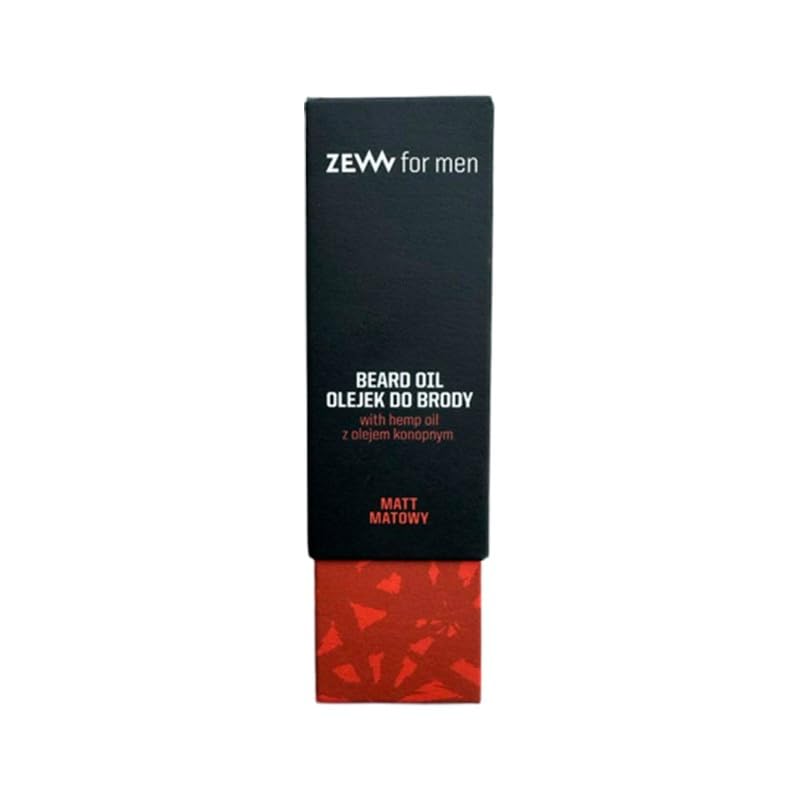 ZEW for Men Beard Oil with Hemp Oil matt 30 ml