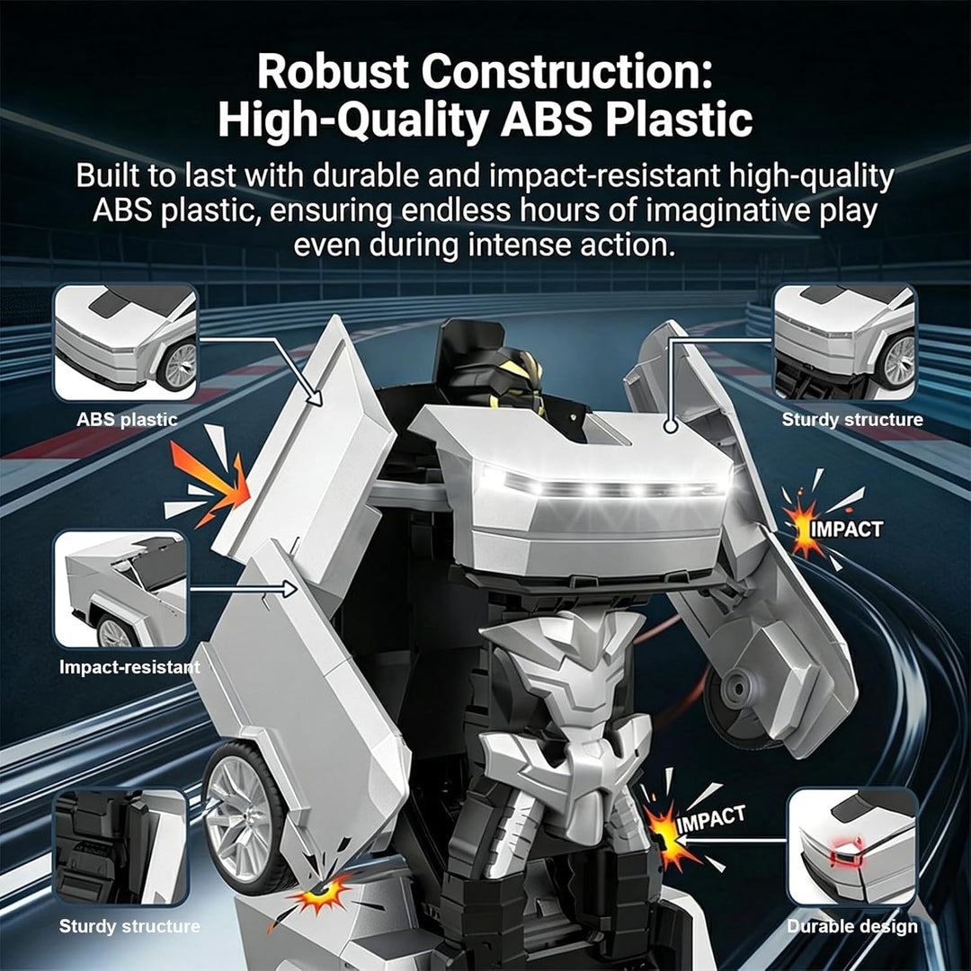 2-in-1 Cyber RC Auto Transformer Roboter – EIN-klick Verformung, 360° Rotation Drift, 2.4G Hz Mehrsp