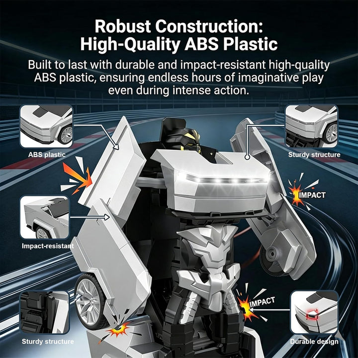 2-in-1 Cyber RC Auto Transformer Roboter – EIN-klick Verformung, 360° Rotation Drift, 2.4G Hz Mehrsp