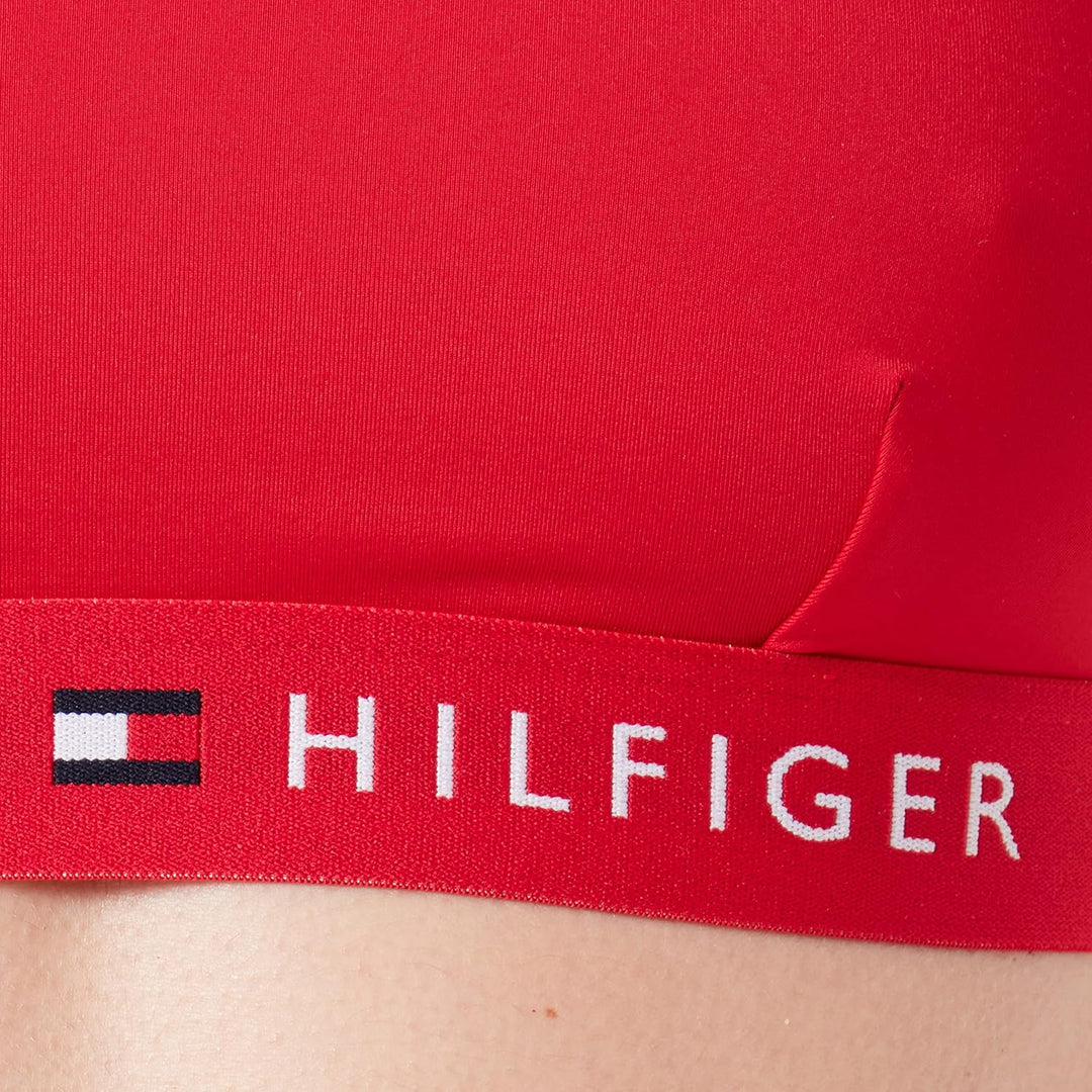 Tommy Hilfiger Damen Bikinitop Bralette Ungepolstert XS Primary Red, XS Primary Red