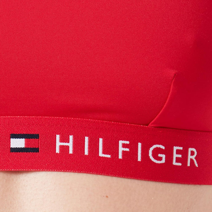Tommy Hilfiger Damen Bikinitop Bralette Ungepolstert XS Primary Red, XS Primary Red