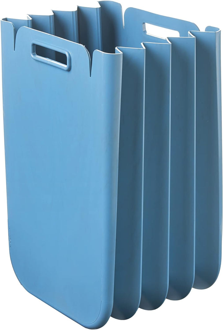 Guzzini - Home, ECO PACKLY Abfallsammler - Bright powder blue, 30x25xh45 cm (open)|30x5xh45 cm (clos
