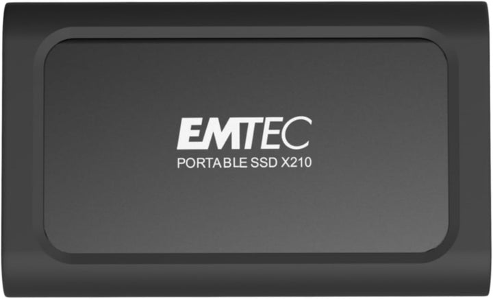 Emtec Externe SSD X210 Elite 256 GB – SSD Schnittstelle USB-C 3.2 Gen2 – abwärtskompatibel mit USB 3