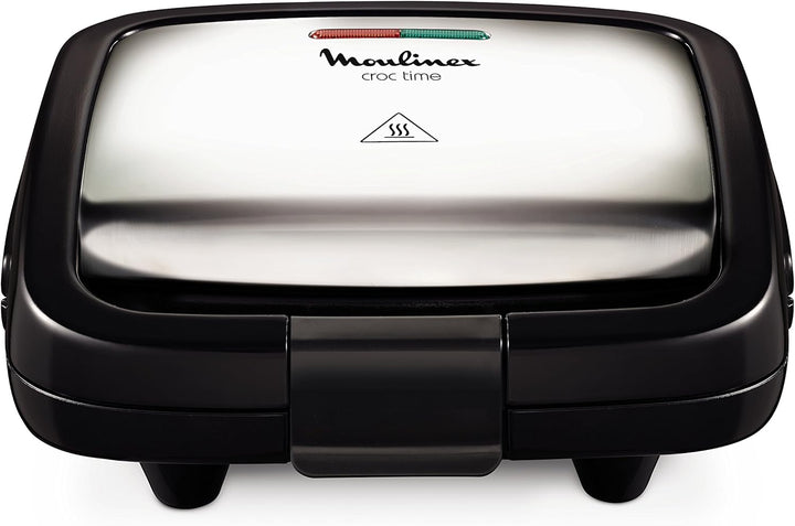 Moulinex SZ192D Croc Time – Sandwich-Maker, Heizplatten mit Antihaftbeschichtung