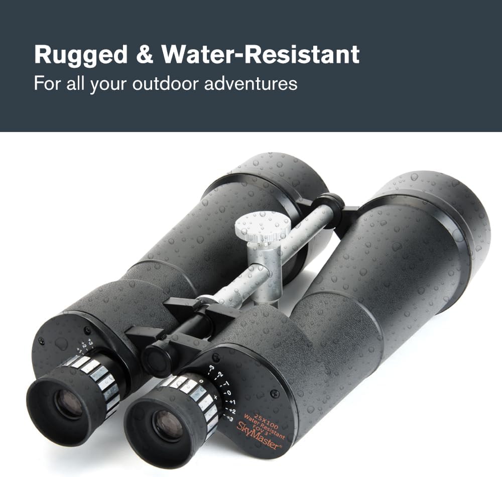 Celestron 71017 SkyMaster 25 x 100 mm Porroprismen-Fernglas mit mehrfach vergütete Linse, BaK-4 Pris