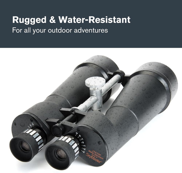 Celestron 71017 SkyMaster 25 x 100 mm Porroprismen-Fernglas mit mehrfach vergütete Linse, BaK-4 Pris