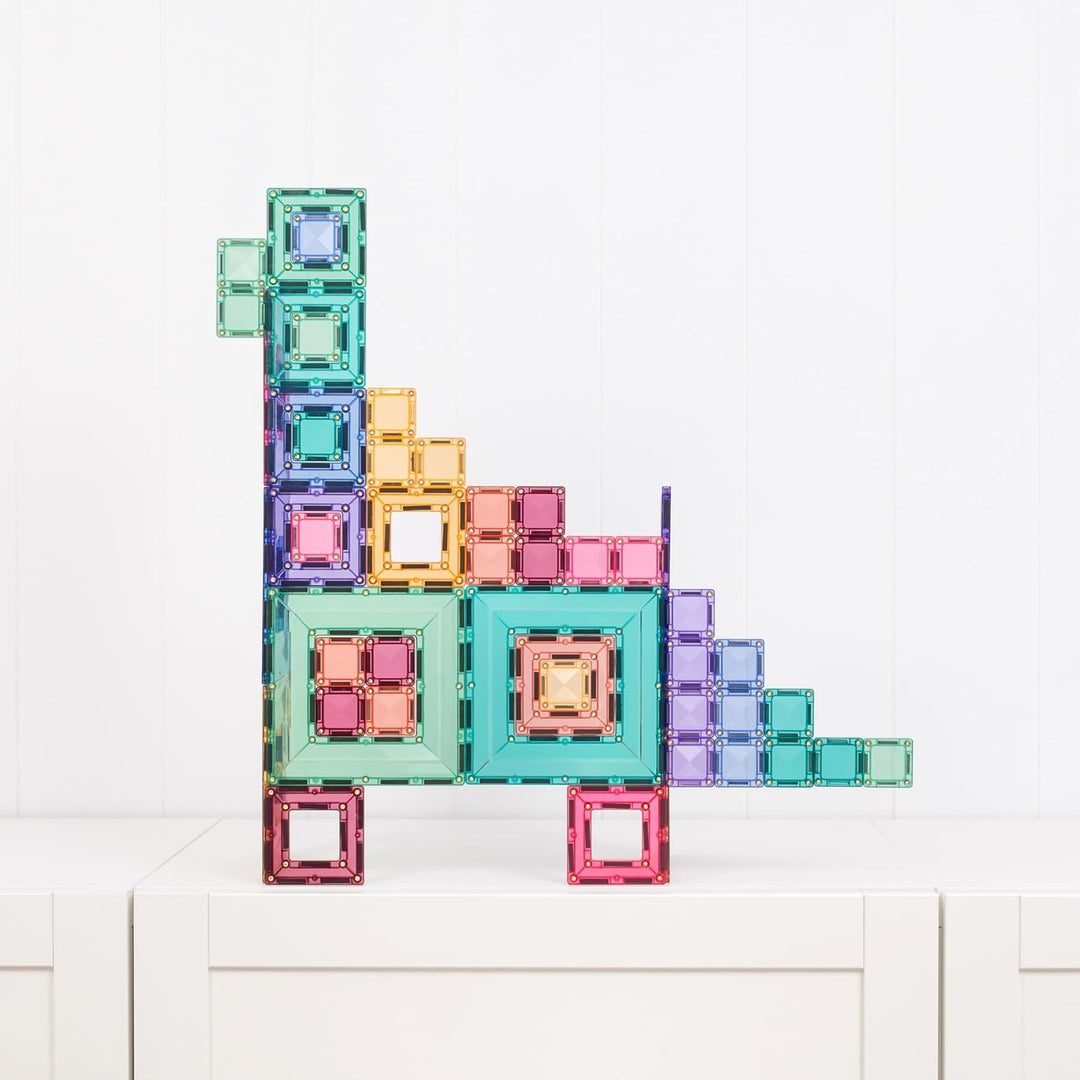 CONNETIX Magnetbausteine Pastell-Portal-Paket, 48 Stück