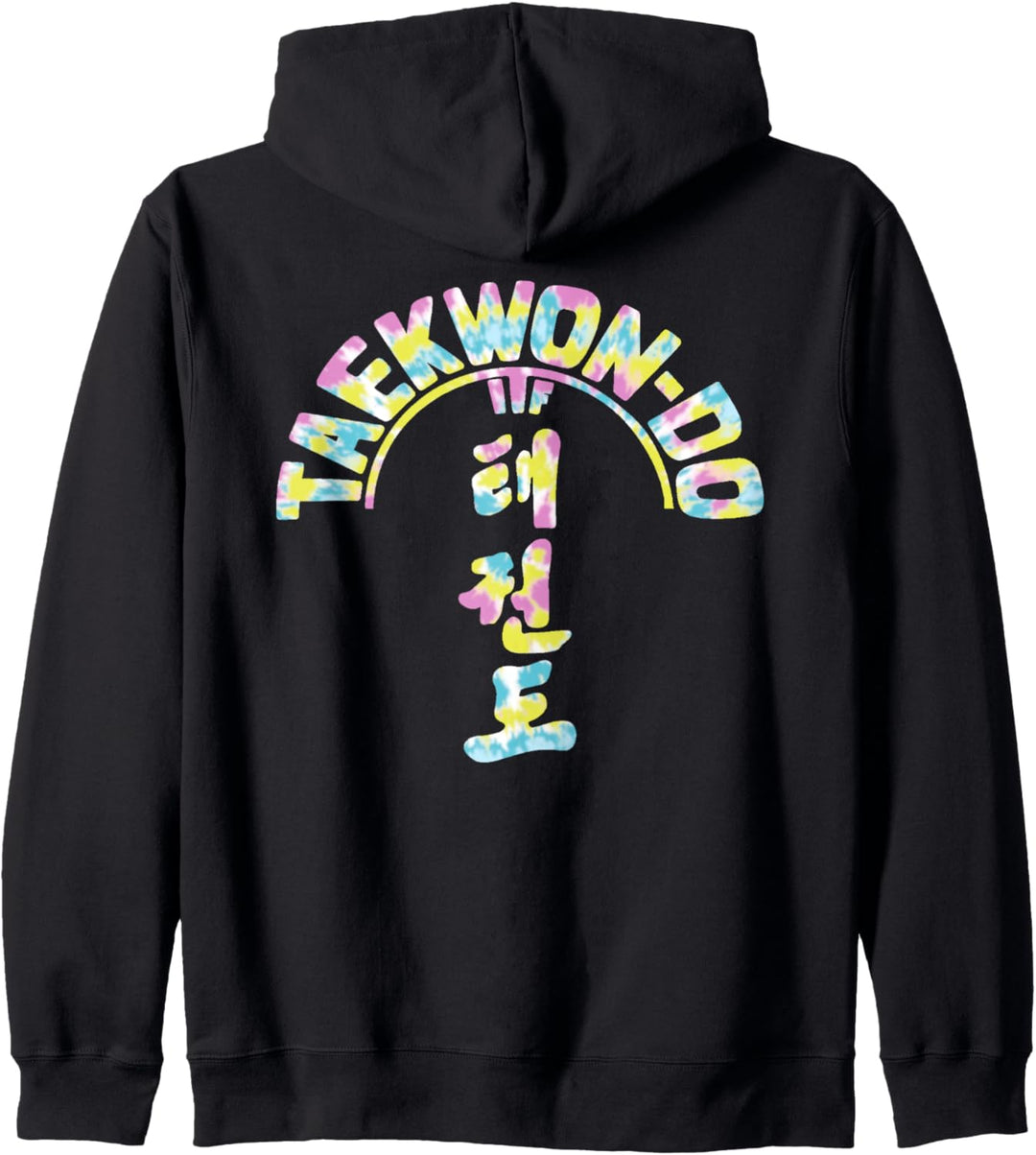 ITF Taekwon-Do Sommer Regenbogen Tie-Dye Kapuzenjacke