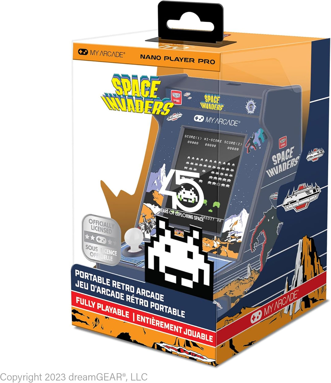 Space Invader Nano Player Pro Portable Retro Arcade
