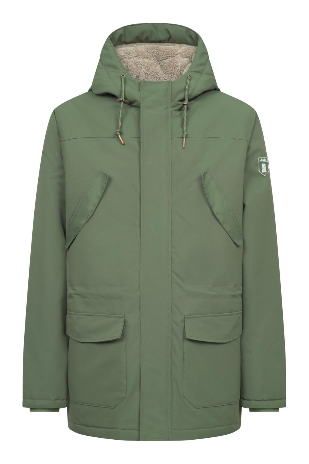 derbe Herren Winterjacke Festholm Warm XXL cypress/cobblestone, XXL cypress/cobblestone