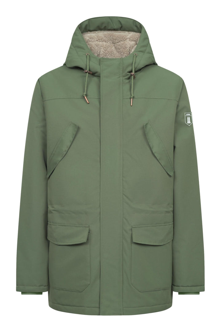 derbe Herren Winterjacke Festholm Warm XL Cypress Oliv, XL Cypress Oliv