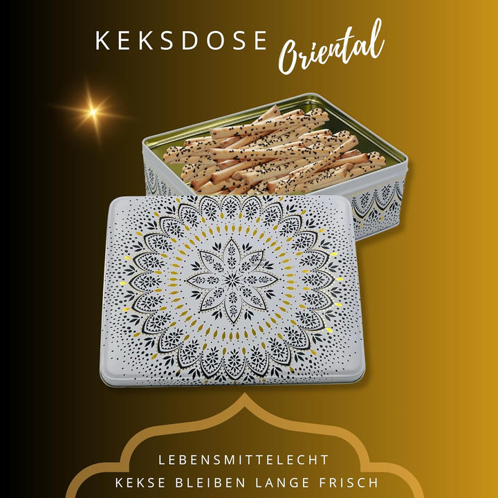 MediMuc Geschenkdose Design Design Sara Miller - Liebevoll gestaltete rechteckige Vorratsdose - Moti