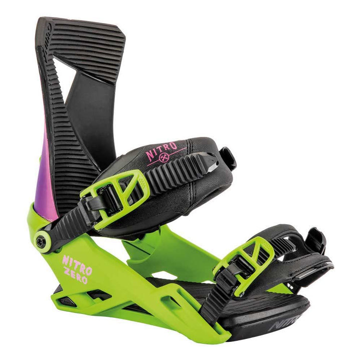 Nitro Snowboards Herren Zero '23 All Mountain Freestyle günstig Bindung Snowboardbindung M HAPPY PLA