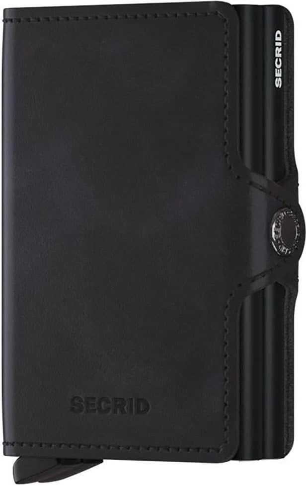 Secrid Unisex to-Black Cardprotector Twin Schwarz, Twin Schwarz