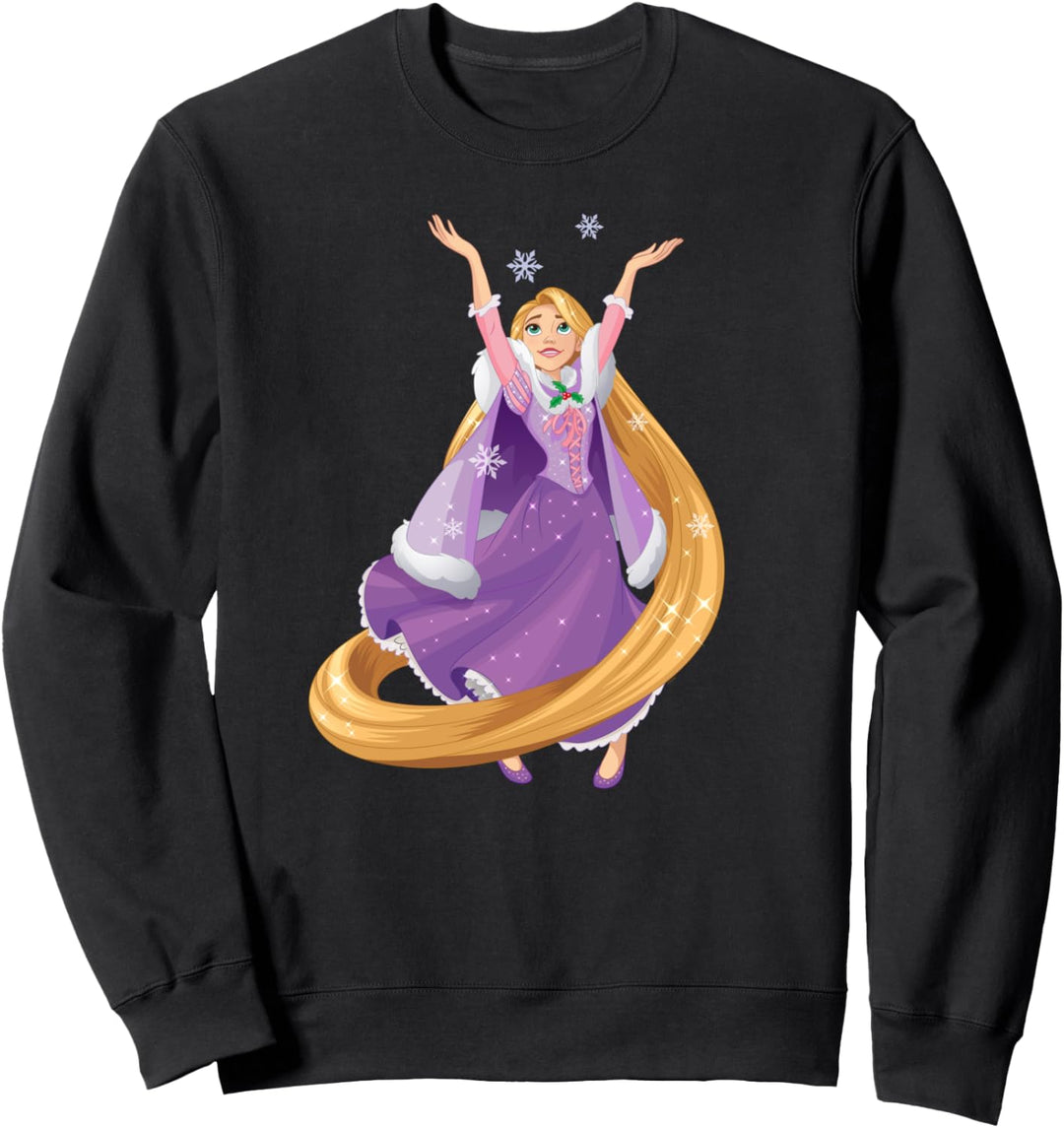 Disney Tangled Princess Rapunzel Holiday Sweatshirt