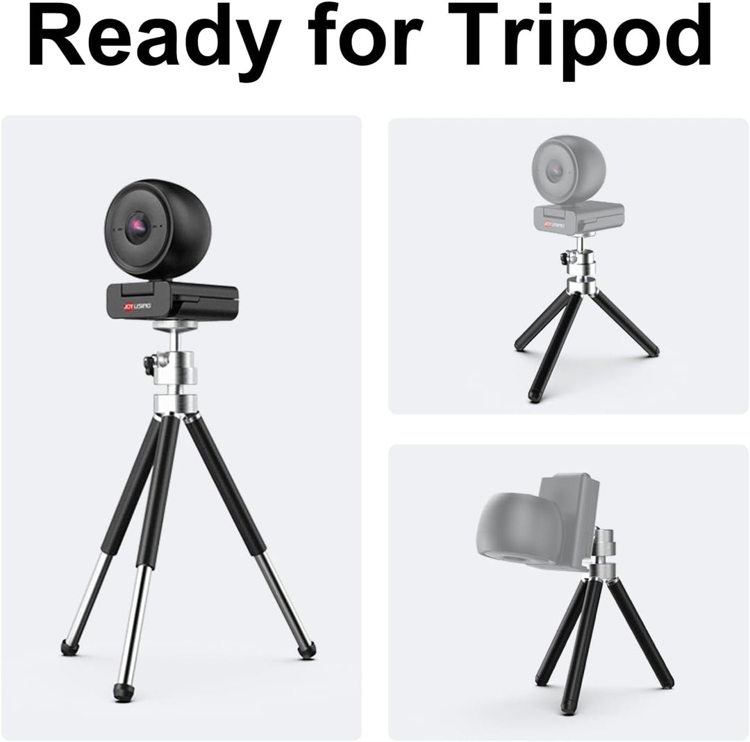 JOYUSING Flip600R 4K Streaming Webcam, Ultra 4K HD, Autofokus, PDAF, Geräuschunterdrückungsmikrofone