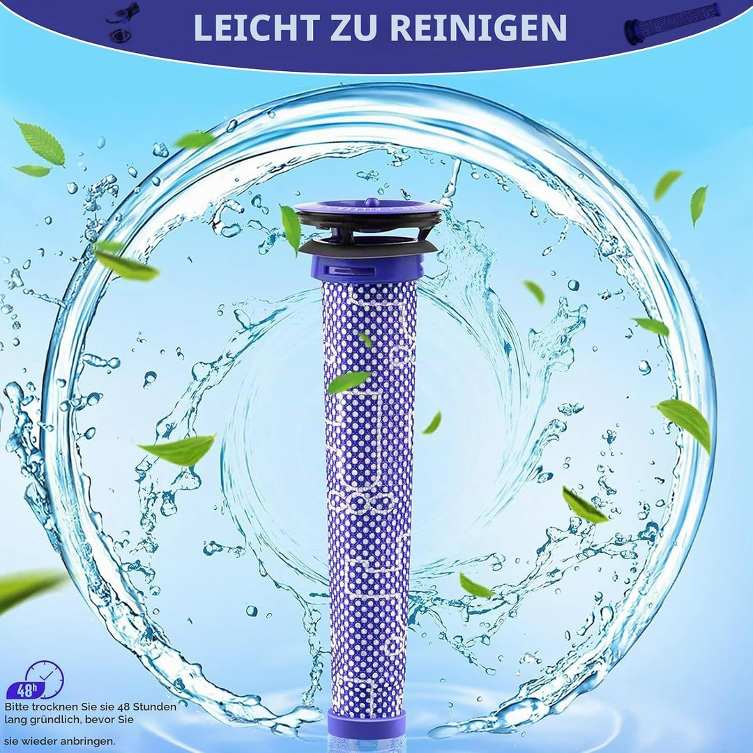 Staubbehälter für Dyson V6 Behälter Ersatzteile DC58 DC59 DC62 DC74 Staubeimer Mülleimer Zubehör Sta