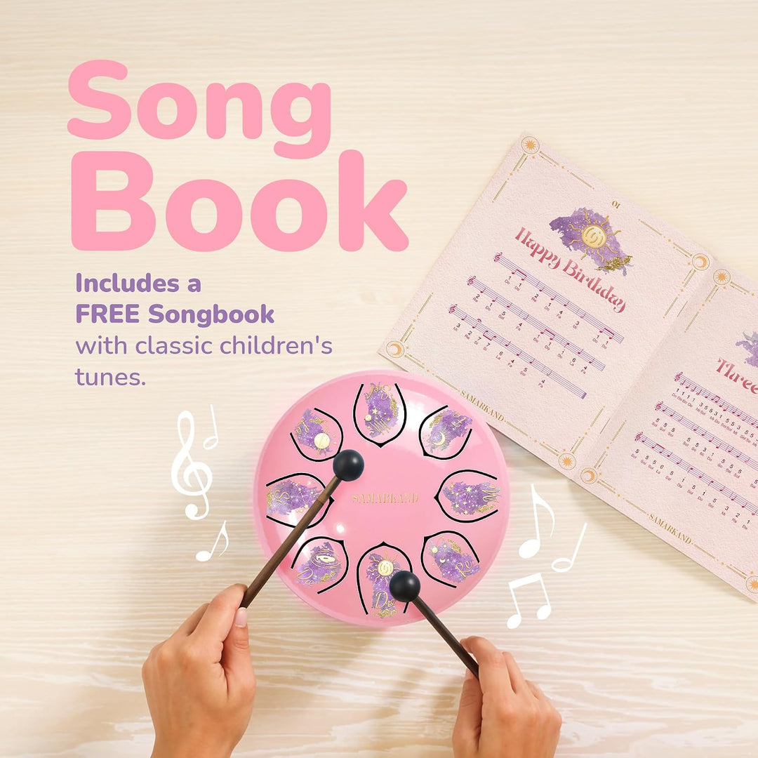 Instrumente Kinder Set Kalimba, Regenstab &amp; Regen – Fördert Kreativität, Feinmotorik Und Musikalisch