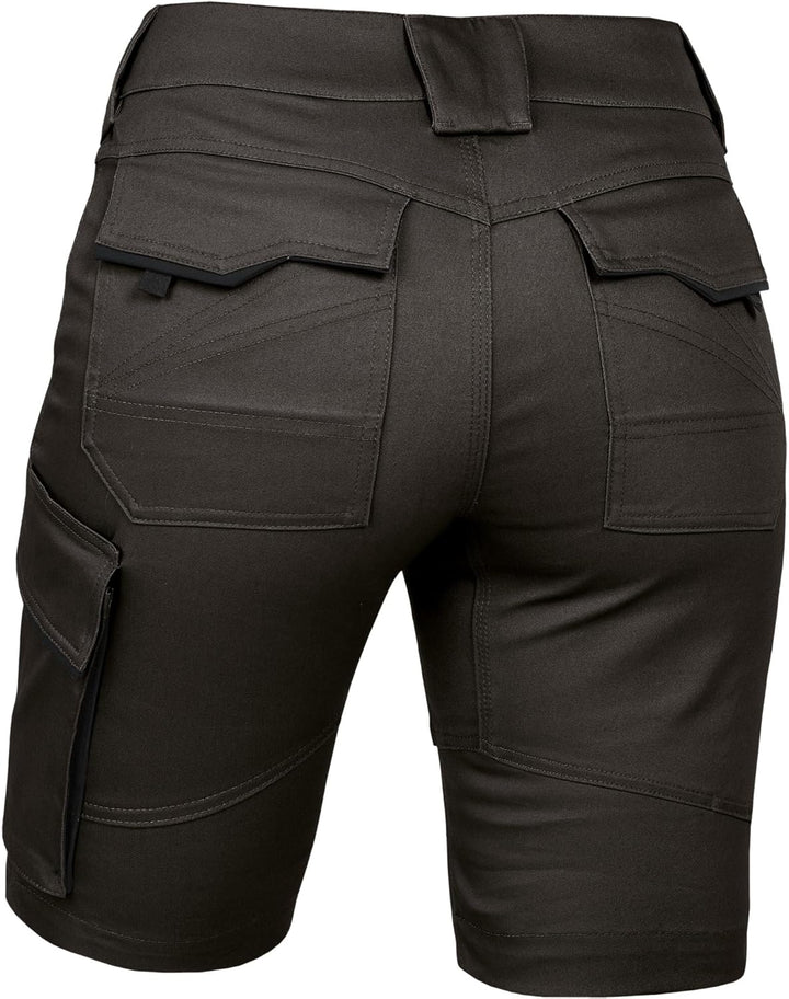 Leibwächter – Arbeitsshorts Damen Flex LINE – Robuste Cargo Hose mit Taschen – Handwerker Shorts – B