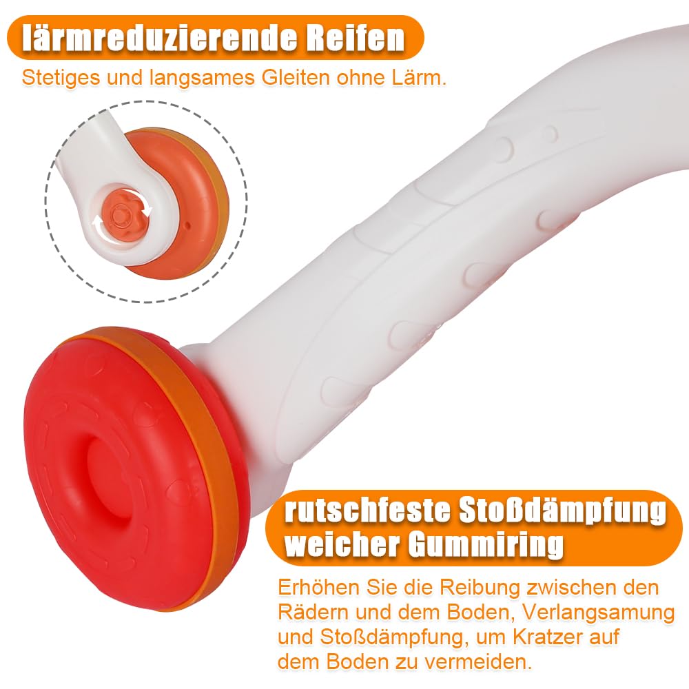 Lauflernhilfe für Babys, Kinderwagen, Frühlernzentrum für Babys, multifunktionales Lernspielzeug für