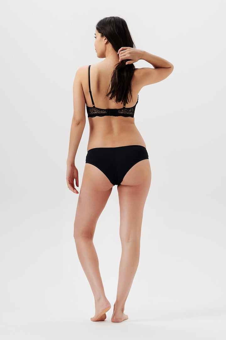 Noppies Damen Wired Bra Lace Gepolsterter BH 80B Black - P090, 80B Black - P090