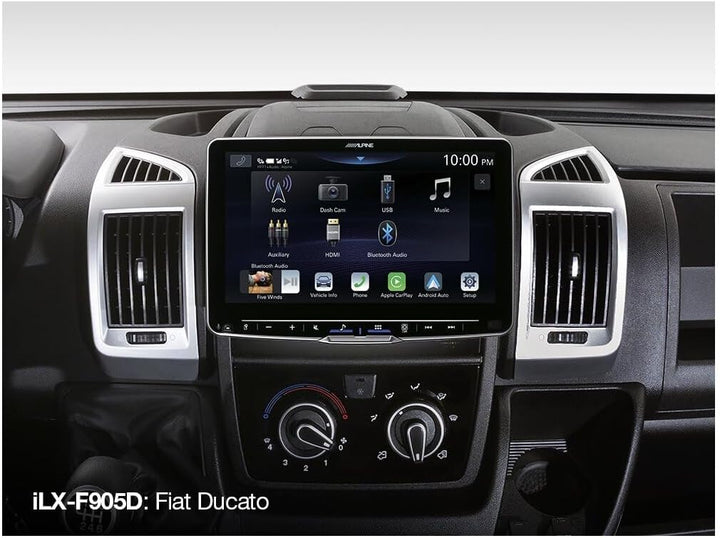 Alpine iLX-F905D | Autoradio mit 9-Zoll Touchscreen, DAB+, 1-DIN-Einbaugehäuse, Apple CarPlay Wirele