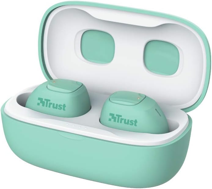 Trust Mobile Nika Compact Bluetooth Kopfhörer in Ear, Kabellose Ohrhörer, True Wireless Earbuds mit