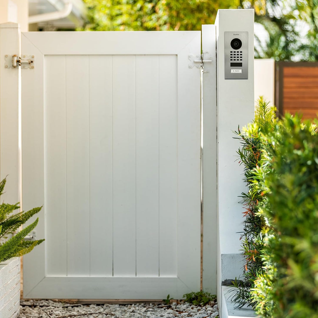 DoorBird D1101V Unterputz IP Video Türstation, Edelstahl V4A | Video-Türsprechanlage mit 1 Ruftaste,