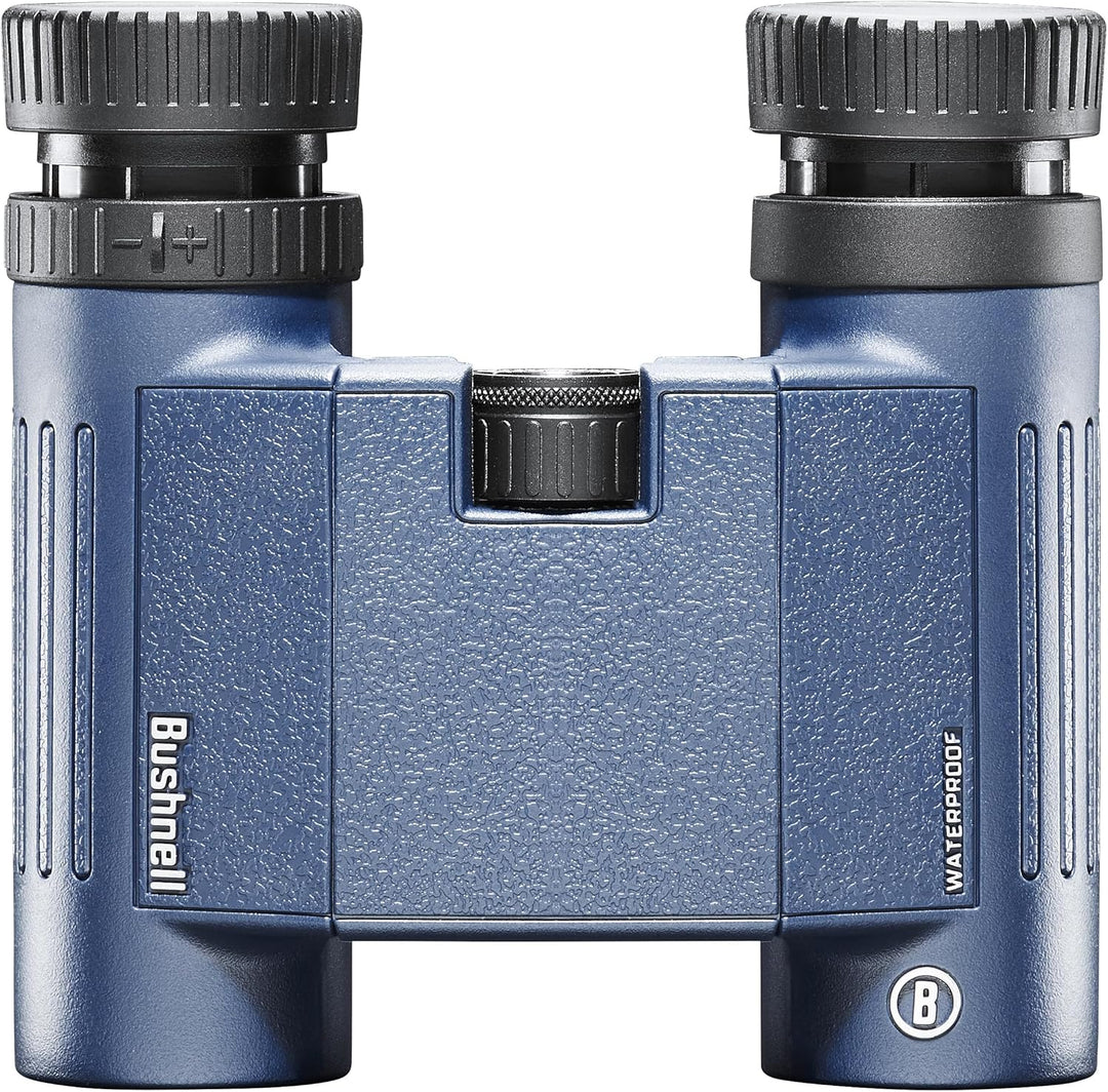 Bushnell - H2O 2 - Fernglas - 10x25 Dunkelblaues - Dachkant - Vollvergütet - Wasserdicht/Beschlagfre
