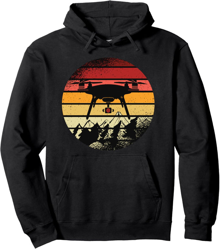 Drohnenpilot Zubehör Drohne mit Kamera Quadrocopter Drohnen Pullover Hoodie