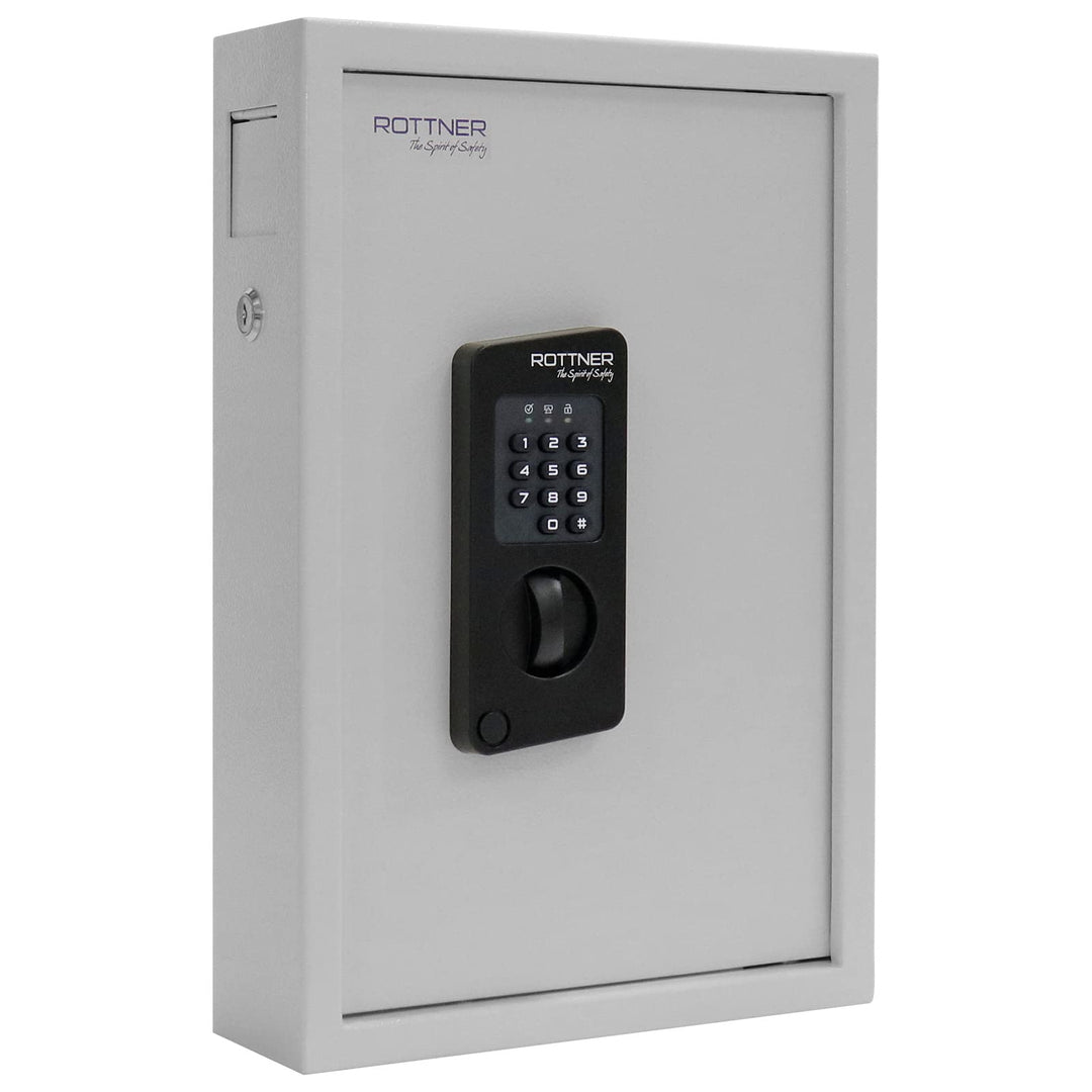 Rottner Keytronic 48 Schlüsseltresor Stahl Elektronikschloss Notöffnung möglich 48 Schlüsselanhänger