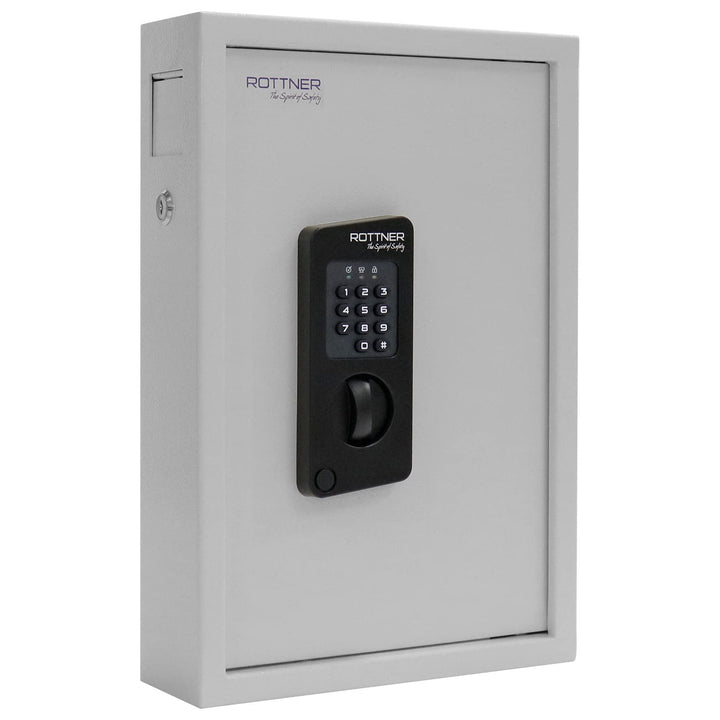 Rottner Keytronic 48 Schlüsseltresor Stahl Elektronikschloss Notöffnung möglich 48 Schlüsselanhänger