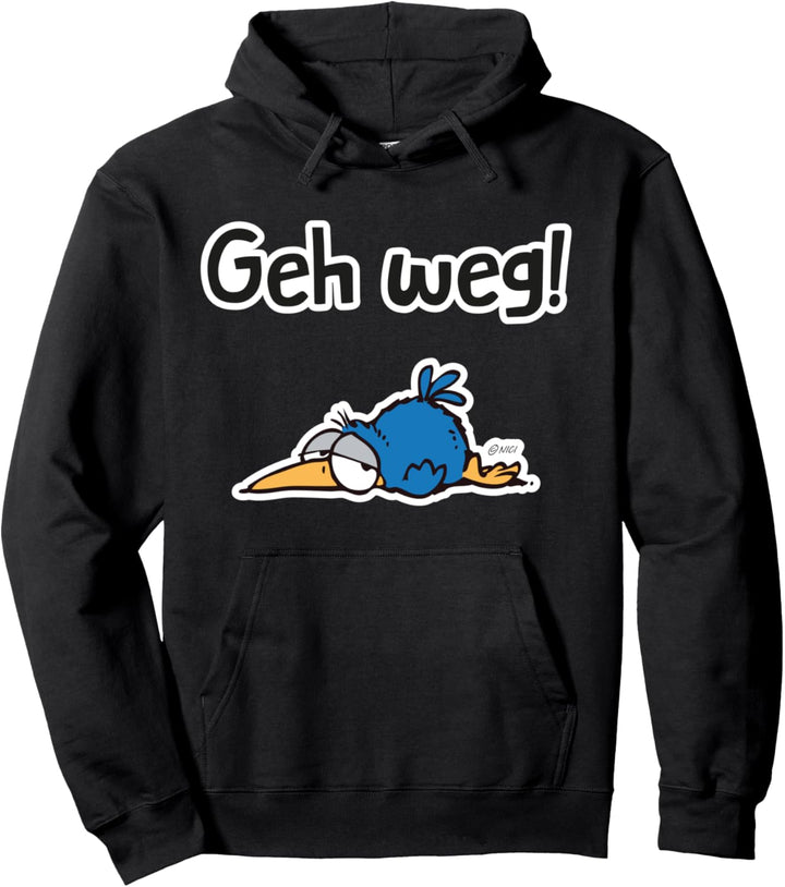 "Geh weg!" designed by NICI Pullover Hoodie